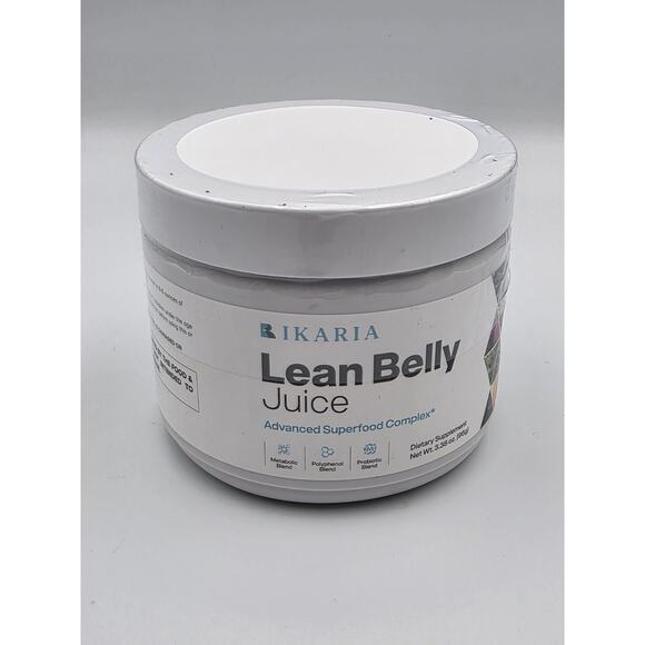 Ikaria Lean Belly Juice Powder For Weight Loss 3.38 Oz Exp 09-2025 NEW/SEALED - Picture 1 of 4